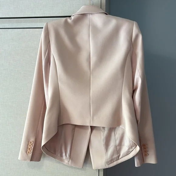 BCBGMaxAzria size S Light Pink Blazer - Picture 4 of 5